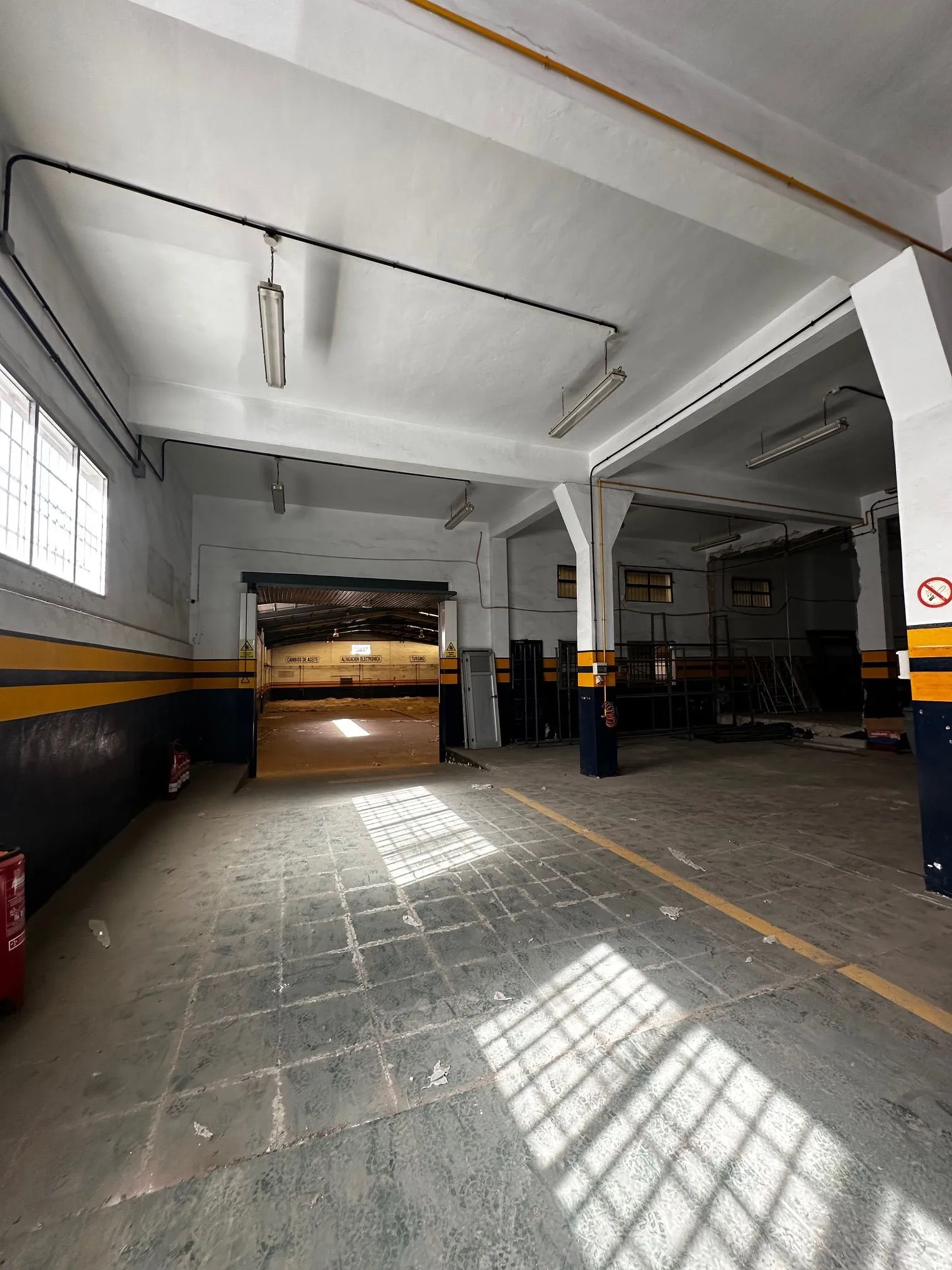 Planta de nave logística en San Isidro, ref. N0501, lista para operativa de carga